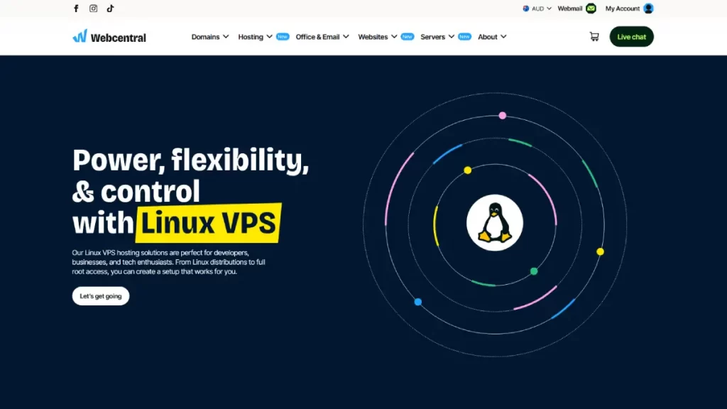 Webcentral Hosting